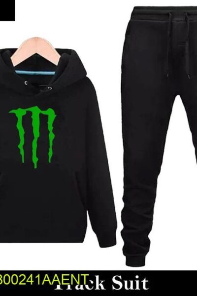 2 pcs men's stitched cotton jersey printed track suit – monste