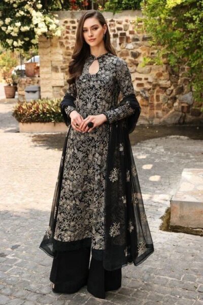3PC – Bareeza Dhanak Unstitched Winter Collection