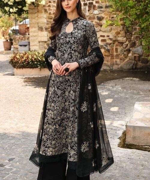 3PC- Bareeza Dhank Unstitched Dhanak