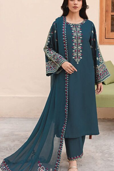 batik winter 2025 hit code – 3pc dhanak embroidered suit with shawl