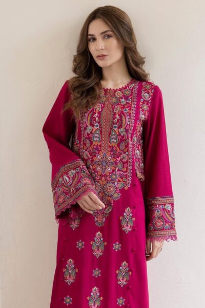 jazmine winter 2025 – 2pc dhanak embroidered suit