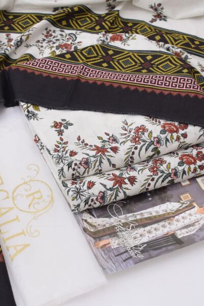 regalia winter collection 2025 | 3pc printed soft khaddar suit for women