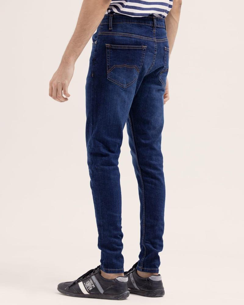 men's stitched denim plain jeans | premium qualit