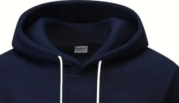 men’s color block fleece hoodie